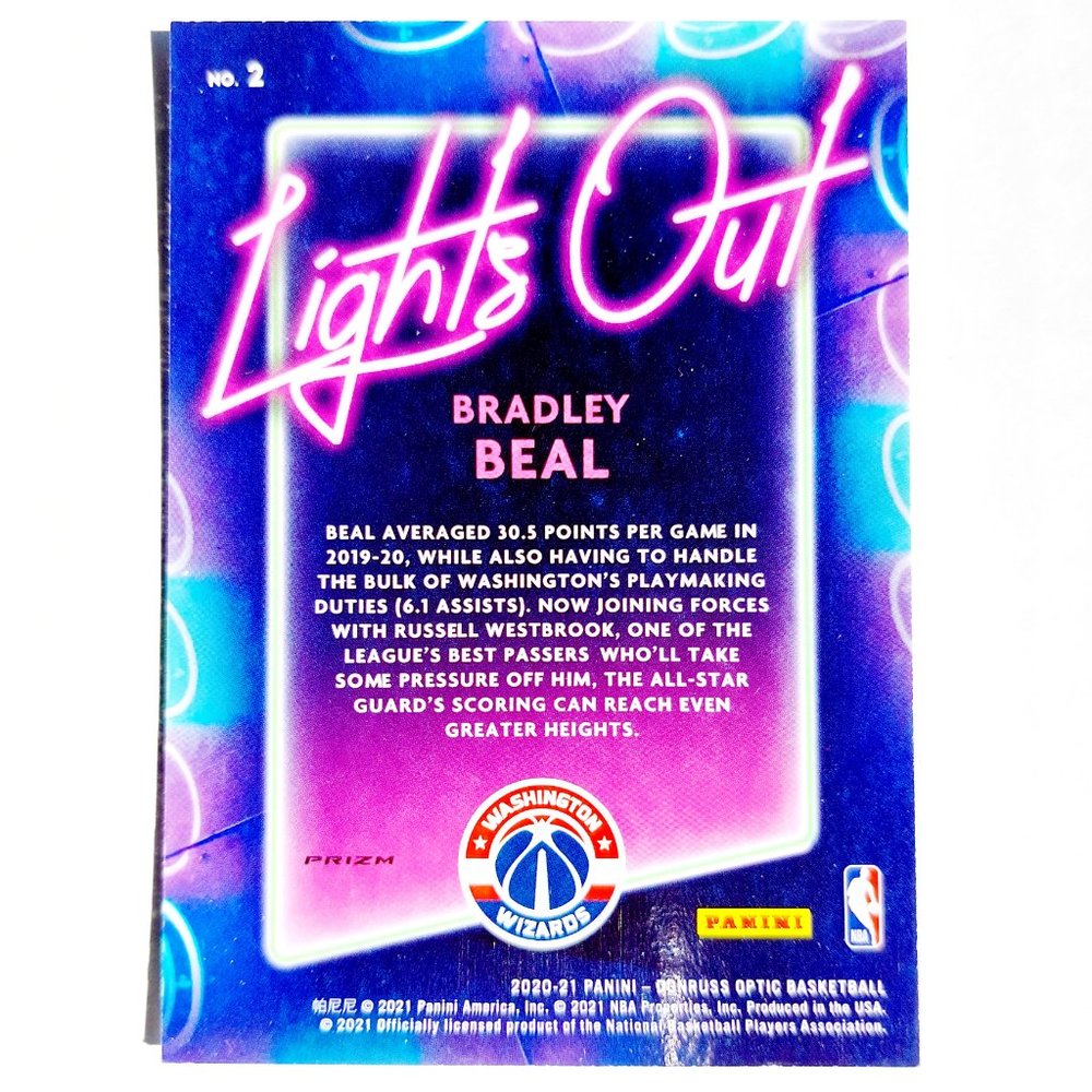 Washington Wizards (Bradley Beal) - BKBL [30_BB1] - Picture 3 of 3